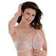 Glamorise Plus Size Front Hook Soft Cup Bra Magic Lift