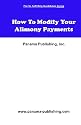 How To Modify Your Alimony Payments