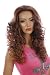 Brown Mix Full Curls Long Lace Front Wig | In the style of Alexis Jordan | Heat Styleable
