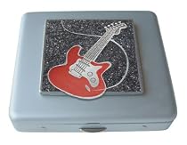Electric Guitar Mirror Pill Box