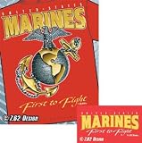 7.62 Design - USMC Eagle Globe & Anchor 4-Color 7.62 Design T-Shirt / Marines