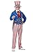 California Costumes Deluxe Uncle Sam Costume, Large
