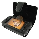 Vertical Leather Case for LG Viewty KU990, Black
