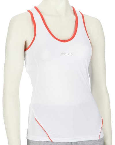 Wilson Damen Tennis Tank Top Performance Tank Top Lady, wei&szlig;-rose, s Preisvergleich