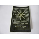 Lot of 2 Scalar Energy EMR Shield Anti Radiation Sticker By Scalar Energy Wonders