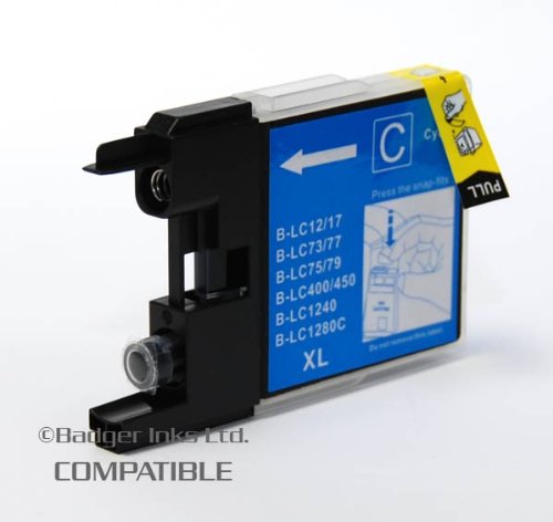 Brother MFC J6510DW Cyan Compatible Printer Ink 