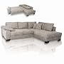 ROLLER Eckgarnitur EMPIRE grau-ecru Ecksofa Eckcou&hellip von ROLLER