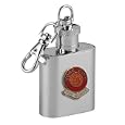 York City 'The Robins' Football Club 1oz Keyring Hip Flask by Football Clubs