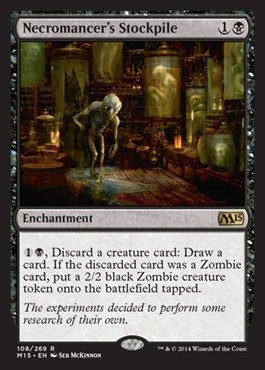 Magic: the Gathering - Necromancer's Stockpile (108/269) - Magic 2015