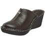 Dockers Women's Agness Mule,Dark Brown Leather,10 M US