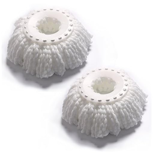 Super Marts Hurricane Mop Micro Head Refill New For 360° Spin Replacement Mop Heads