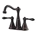 Marielle 2-Handle Minispread Bathroom Faucet - Tuscan Bronze