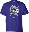 Sacramento Kings adidas Primary Logo T-Shirt