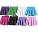 Made in USA Girls 100% Cotton Twirly Skirt Skater Circle Skirt School or Play