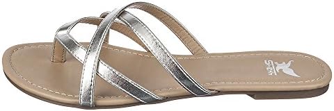 Shiekh Dax-S Sandal - Silver Size 9