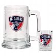 Dallas Fc Dallas - Glass Tankard and Square Shot Glass Set - Primary Team Logo
