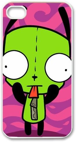 Iphone 4 4s Case Cover Alien Invader Zim Gir Classic Bulging Eye Apple Iphone 4 4s