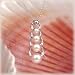14K Graduating Pearl & Diamond Pendant