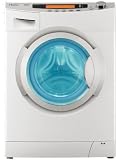 Produkt-Bild: HAIER HW-A 1470 Waschmaschine FL / AAB / 1.33 kWh / 1400 UpM / 7 kg / 59 L / Kindersicherung / Aquastop / patentierte Anti-Schimmel Material im T&uuml;rgummi / Schr&auml;ges Display / Gr&ouml;&szlig;e Einf&uuml;ll&ouml;ffnung 33,8 cm / weiss mit silberner T&uuml;r.