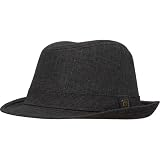 PETER GRIMM Tailored Mens Fedora - Dark Grey