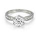 [Fashion Series] Yoursfs 3.5ct Cubic Zirconia CZ Wedding Engagemant Ring 18k White Gold Plated