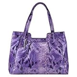 Chinese Laundry Python Mania Tote Bag - Purple Chinese Laundry Python Mania Tote Bag - Purple