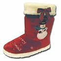 LADIES & KIDS COOLERS SNOWMAN Slipper BOOT 293