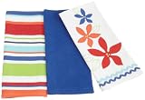 DII Beach Party Dishtowel, Set of 3