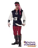CUTTHROAT PIRATE ADULT MEDIUM