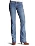 Wrangler Women's 20x Jackson Lower Rise Slim Fit Boot Cut Abraded Slub Stretch Jean, Stonewash