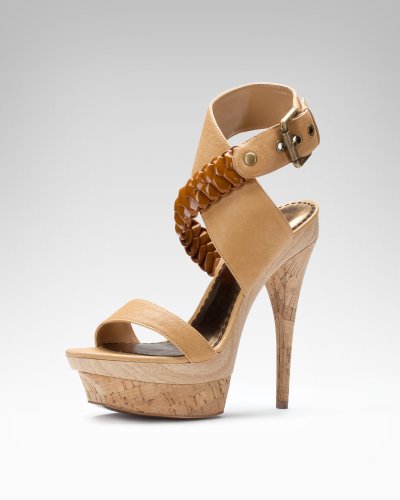 Bebe Edie Leather Sandal