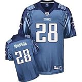 Chris Johnson Tennessee Titans Reebok Premier Jersey - S