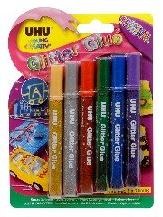 Uhu 39040 - Original Glitter Glue Young Creativ (1 St&uuml;ck)