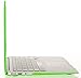 MOSISO Plastic Hard Shell Case & Keyboard Cover Skin Only Compatible with MacBook Air 11 Inch (Models: A1370 & A1465), Spring Green