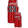 Nike Chicago Bulls #23 Michael Jordan Red Rookie Pro-Cut Authentic Basketball Jersey