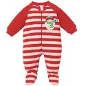 The Children's Place Girls Candy Cane Blanket Sleeper