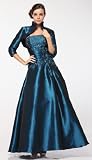 3052 SEQUIN EMBROIDERY BALL GOWN PROM DRESS