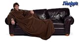 The Slanket Blanket With Sleeves - Chocolate Color