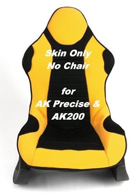 Skin for Precise Racing Chair. Includes only 2nd Generation Seat Cover. ---- PERFECT for "AK-200 Rocker Game Chair" and "AK-100 Rocker Gaming Chair"