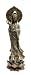 Bronze Quan Yin Standing On Lotus Thoen