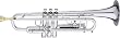 Getzen Getzen 590-S Capri Silver Trumpet with Accessories Value Pack