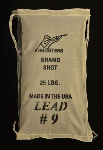 Shooters Brand Lead Shot #9 25 lbs.