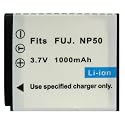 Grade A Range -1000mAh High Power Fuji Finepix NP-50, NP50 - Replacment Lithium Li-on Digital Camera Battery for :- Fuji Finepix F50, F50fd, F50 fd, F60, F60fd, F60 fd, F100, F100fd, F100 fd, F200EXR, F200 EXR - JK Deals
