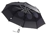 GustBuster Metro 43-Inch Automatic Umbrella, Black
