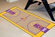 Los Angeles Lakers 24x44 Nba Court Runner NBA 24x44 Court Runner Carpet/Mat/Rug