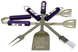 NCAA Louisiana State LSU Tigers 4 Pc. BBQ Set