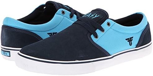Fallen Men's FA-The Easy Skateboarding Shoe, Midnight Blue/Cosmic Blue, 9 M US