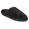 Women's Capri Microterry Scuff Slipper - Black