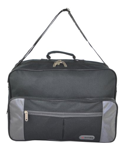 Cities 16 inch Black Flight Bag