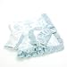 Microfiber Baby Blanket -Light Blue Toile